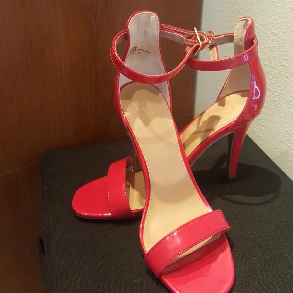 Red Strappy Sandal
